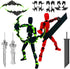 2 Packs T13 Action Figure Set: Dummy 13 3D Printed Action Figure Toy Gifts for Kids, Mechanical Doll for Boys Girls