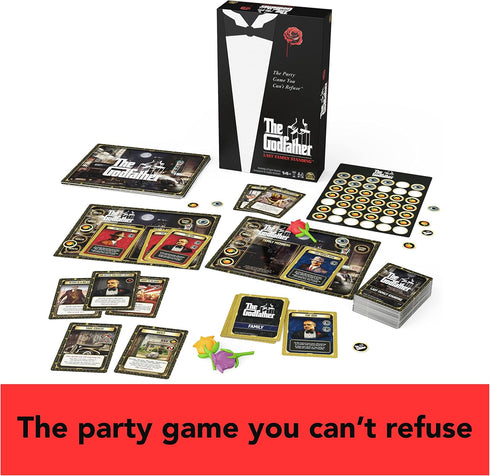 The Godfather Last Family Standing Board Game - Fun Family Party Game for Adults and Kids Ages 14 and Up