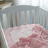 American Baby Company 100% Cotton Thermal Waffle Swaddle Blanket, Pink, 30" x 40"