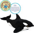 28 Inch TigerHart Octavius The Orca Blackfish - Stuffed Animal Plush