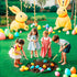 Set 7pcs Summer 3 4 5 Duckura Kids Gardening Tools - Garden Tool for Kids with Shovel, Rake, Hoe, Leaf Rake, Outdoor