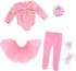 18" Doll Clothes Ballet Ballerina Outfits 5pcs Dance Dress for American OG Girl 18 Inch Doll Accessories Sets Doll Clothes Gifts