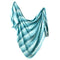 Copper Pearl Large Premium Knit Baby Swaddle Receiving Blanket Waves
