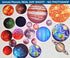 UNTOLD PLANETS 195+PCS Glow in The Dark Planets for Ceiling Decorations, Star Stickers for Kids Room Decor
