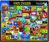 1000 Pieces Jigsaw Puzzle - State Stickers by White Mountain Puzzles