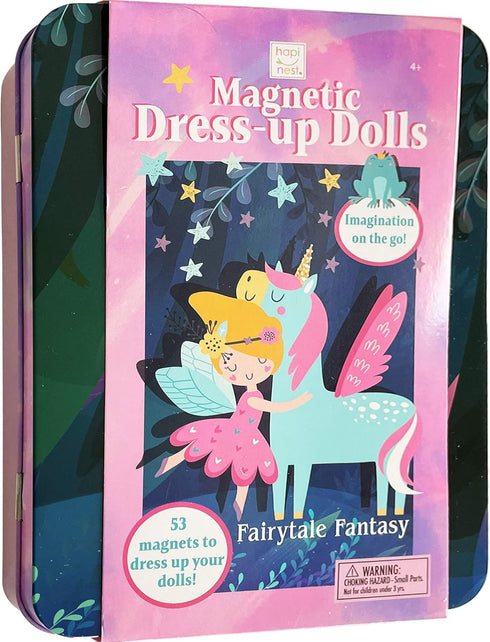 Set, 4, 5, 6, 7 Hapinest Magnetic Dress-Up Dolls for Girls Pretend Play A Fairytale Fantasy Dress Up Toy and Game