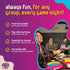 VENNS WITH BENEFITS 3+ Fun Board Game About Venn Diagrams for Players, Teens & Adults, Perfect for Friends & Family