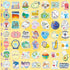 200PCS Science Stickers for Chemistry, Biology, Physics, Great for Students, Teachers, and Laboratory Decor