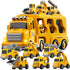 Construction Trucks Toys for 2 3 4 5 Years Old Boys -