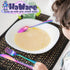 HaWare 9-Piece Kids Silverware Set, Stainless Steel Hammered Flatware, Includes 3 Spoons, 3 Forks, 3 Knives for