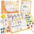145 PCS Sentence Building for Kids, Sight Word Games Puzzle, Montessori Grammar Reading Game for Kindergarten