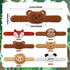 12 PCS Stuffed Animal Slap Bracelets Plush Animal Snap Bracelets Cute Wrist Slap Band Toy Wrist Animals Wrist Pets Slap Bracelet Wrist Toy for Boys Girls Easter Birthday Gifts Party Favors 6 Styles
