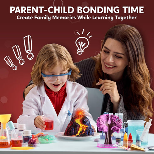 Klever Kits Amazing Science Kits with 85+ Experiments, STEM Activities for Kids Aged 6-8+