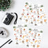 30 Pcs Nature Scavenger Hunt Cards for Camping - Woodland Themed Holiday Party Game Activity.