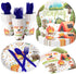 Camping Party Supplies Set, Outdoor Adventure Decorations for 20, Plates, Napkins, Cutlery for Birthday