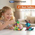 1 1 12 243 TOSY Magnet Pyramid Stone - Cube Transforms into Billion Shapes (Bunny, Egg Basket, Flowers, Heart), Easter