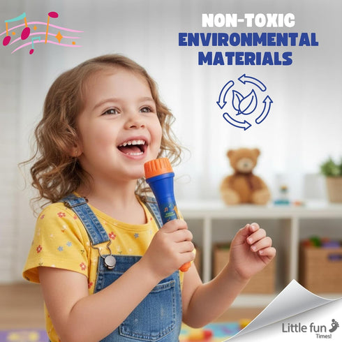 Set, 18 2 3 4 5 9 LITTLE FUN TIMES Toddler Musical Instruments Toys, Kids Drum Percussion, Harmonica, Maraca, Flute