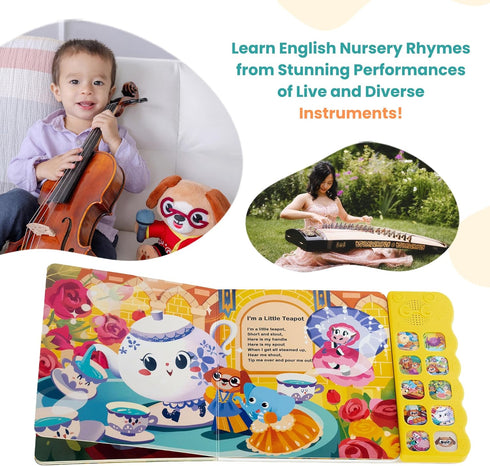 9 1-3, 1-3, 1-3, GO GO Creative Nursery Rhymes: Nursery Rhyme Books, Sound Books, Songs, Musical Books for Toddlers