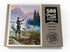 MyPuzzle Classic Sportsman: Fly Fishing, Vintage Poster - Premium 500 Piece Jigsaw Puzzle for Adults