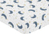 Sweet Jojo Designs Fitted Baby Crib Sheets (Moon and Star) for Boys or Girls, Infant Nursery, Toddler Room - Standard