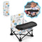 Toddler Booster Seat for Kitchen Chair & Travel - Portable Foldable with