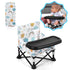 Toddler Booster Seat for Kitchen Chair & Travel - Portable Foldable with