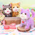 CatchCute Plush Toys Cat for Kids with Leash, Interactive Electronic Kitty That Walking,Meowing,and Tail Wagging