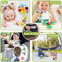 12-18 1 2 3 1-3 Suction Cup Spinner Toy for Baby - Suction Cup Fidget Spinner Toys Bath Toys Window Spinning Top Baby