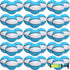 24 Pcs Mini Basketball 7'' Water Basketball Bulk, Pump for Swimming Pool Indoor Mini Hoop
