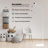 goozie HB6550/ HB65/ HB66/ HB248, DXR-8 VM901/ VM819/RM7764, Momcozy Baby Monitor Floor Stand Holder Compatible