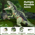 3-8, Covsen Giganotosaurus Dinosaur Toys for Kids Ages Action Figure with Roaring Sound, Lights & Attack Motion