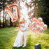 KatchOn Giant Rose Gold 17 Balloon Numbers, 40 Inch Birthday Balloons Set for Happy 17th Birthday Decorations