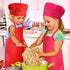 28 Set Handepo Pcs Kid Apron and Chef Hat Adjustable Bib Apron with Pockets for Kids Cooking Baking Painting Crafting