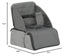 2 1 Backpack Contours Explore in Portable Booster Seat & Diaper Bag, Foldable Infant Chair for Restaurants or Dining