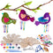 ArtCreativity DIY Wind Chime Kit for Kids - 8 Pack - Wooden
