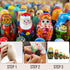 AEVVV Blank Nesting Dolls Set 6 pcs, Unpainted Russian Nesting Dolls for DIY Painting