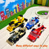 QStar 16 Mini Car Building Blocks Compatible with Lego Party Favors for Kids, Prizes for Kids Classroom, Goodie Bag