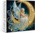 BBOLDIN 1000 1000 Beautiful Moon Angel Puzzles for Adults Pieces, Colorful Diamond Gem Aesthetic Jigsaw Puzzles