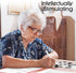 Keeping Busy Crossword Large Print Puzzle for Adults - 6 Reusable Sheets, Clue Guides & Marker for Seniors