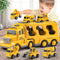 Beby Buty 5 in 1 Construction Trucks Cars Toys for Toddlers 3-5, Boy Toddler