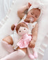 (12''), 1 LeyaDoll Soft Baby Doll Toys My First Baby Rag Doll for Year-Old Girl Birthday Gift, Christmas Plush Toys