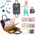 Montessori Busy Board for Toddlers 3+ Years Old, Educational Sensory Activity Board for Fine Motor Skills, Gift Toys