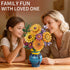 Set, 1065 Sunflower Bouquet Building Blocks w/ Vase PCS Botanical Collection, Birthday Gifts for Mom Women Grandma