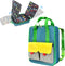 KISLANE Ultimate Toy Cars Storage Case - Dual Compartment Holds 108 Cars, Perfect for Matchbox Cars (Bag Only, Blue)