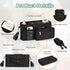 Universal Stroller Organizer Bag, Stroller Caddy with Insulated Cup Holders & Detachable Phone Bag and Shoulder Strap