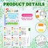 Zoyeven 144 Well-Packaged Pcs Spring Festival Watercolor Coloring Books Easter Party Favors Lovely Gifts Art and Crafts