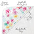 2-Pack 100% Soft Hooded Towels for Babies - Cotton Bath Time Essentials