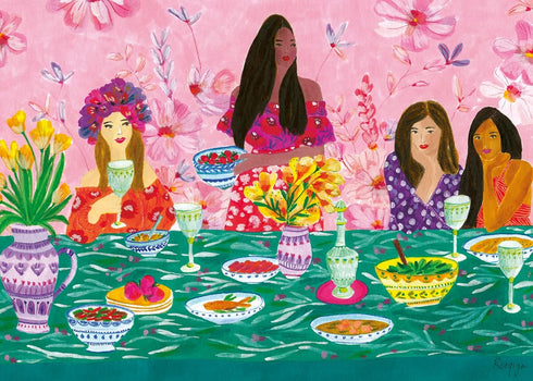 Ravensburger Ladies' Brunch 1000 Piece Jigsaw Puzzle for Adults - 17131 - Unique Pieces with Softclick Technology