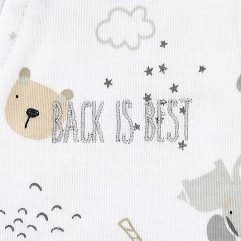 100% 0.5, 0-6 HALO SleepSack, Cotton Wearable Blanket, Swaddle Transition Sleeping Bag, TOG Weather Friends, Small