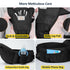 6-in-1 Baby Carrier with Hip Seat, Baby Carrier Newborn to Toddler, Detachable Hands-Free Infant Carrier, One Size Fits
